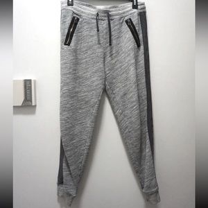Abercrombie & Fitch Womens Eve Textured Joggers Heather Grey Small